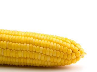 Close up ,Grains of ripe corn