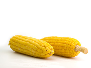 Close up ,Grains of ripe corn