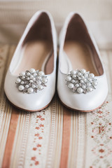 Bride Shoes Close-up