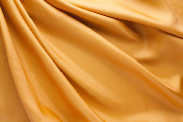 Gold fabric texture background