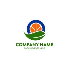 Computer And Network Logo Template