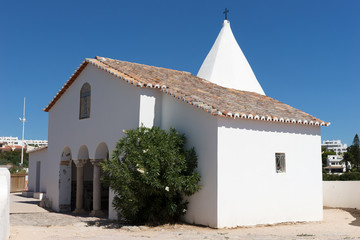 Chapel nossa senhora da rocha. Algarve. Portugal