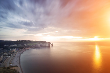Fototapeta premium Etretat cliffs in Normandy, France