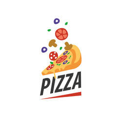 pizza vector logo