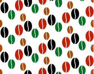 Vector coffee background