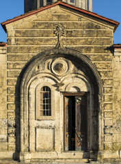 Entrance to the church