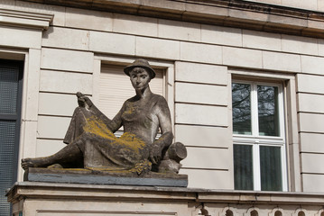 Obraz premium Berliner Fassaden, Karl-Marx-Allee