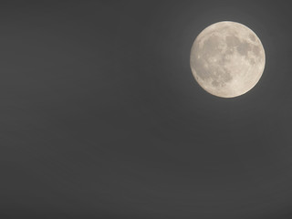 cloudy full moon background