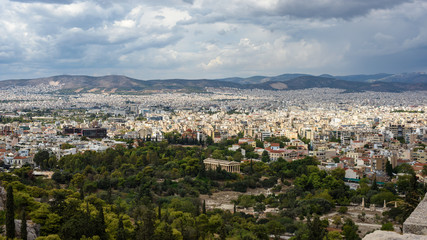 Fototapeta na wymiar Athens cityscape, Greece.