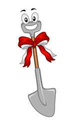 Groundbreaking Shovel Mascot