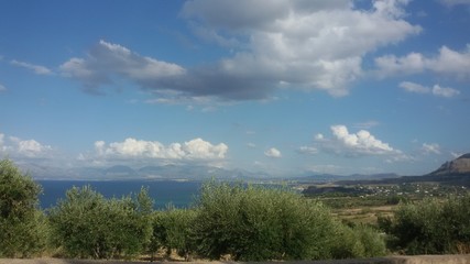 Fototapeta na wymiar Sicily landscape
