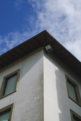 Edge of building and sky