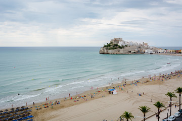 Cloudy day at Peñíscola