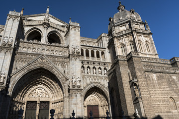 Fototapeta premium Toledo (Spain): gothic cathedral