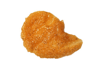 Scrub sample on white background