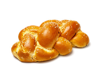 One brided shabbat challah