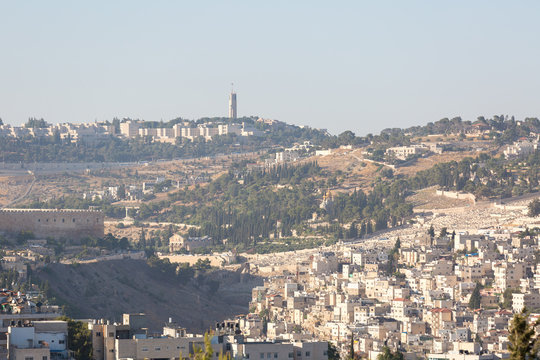 Mount of Olives the view from afar
