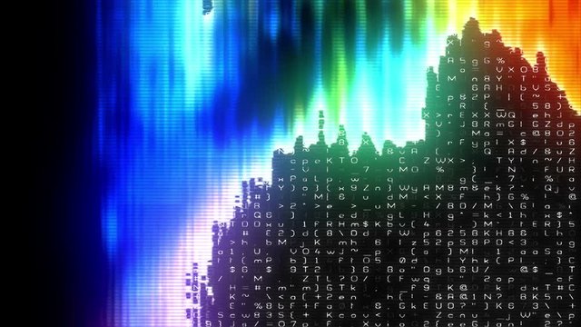 Data Glitch 001: Streaming data malfunction (Loop).
