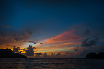 Fototapeta na wymiar Andaman Sunset