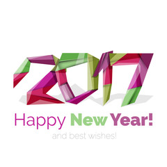 New Year and Christmas holiday elements