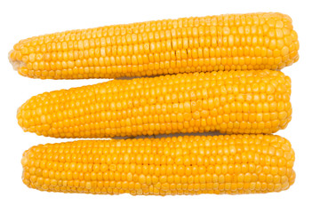 yellow boiled corn