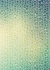 green-yellow tiled abstract background