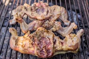Chicken grilling
