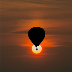 Balloon into the sun