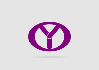 Letter Y logo icon design template elements
