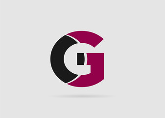 Letter G logo icon design template elements
