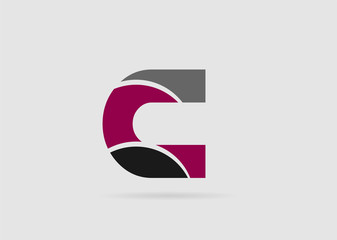 Letter C logo design 
