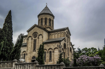 Fototapeta na wymiar Church of St. George, Tbilisi, Georgia