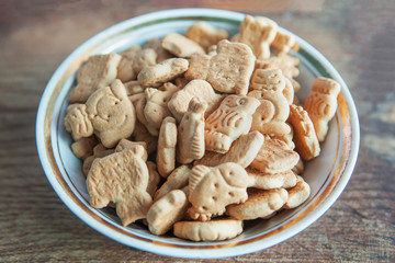 cookies in the shape of animals