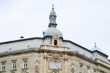 Fototapeta na wymiar Building in Budapest, Hungary.