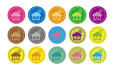 コンビ二アイコンセット02