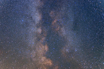closeup milky way background