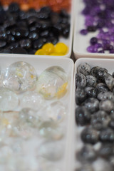 Quartz stone gem