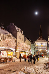 Naklejka premium weihnachtsmarkt hattingen 