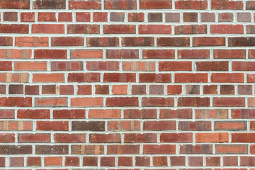 Red Brick Wall Background