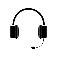 Headphone device icon. Music sound audio stereo and technology theme. Isolated design. Vector illustration
