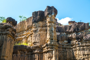 Pha Chau at Mae Wong national park in Thai