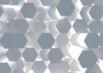 Naklejka na ściany i meble hexagon pattern