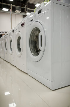 Washing Machines In A Row