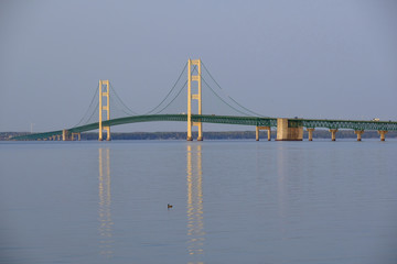 Mackinac suspension bridge