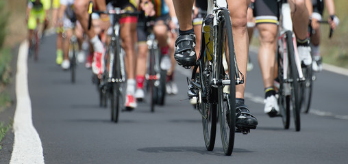 Fototapeta na wymiar Cycling competition