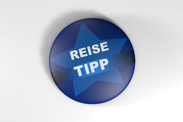 Reise Tipp Button