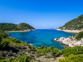 Fototapeta na wymiar Corfu - Porto Timoni beach