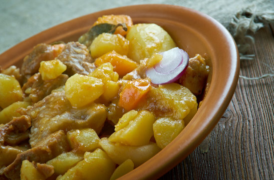 Estonian pork stew