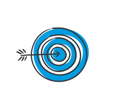 Stick Figure Series Icon / Volltreffer