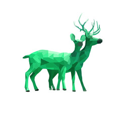 polygon deer